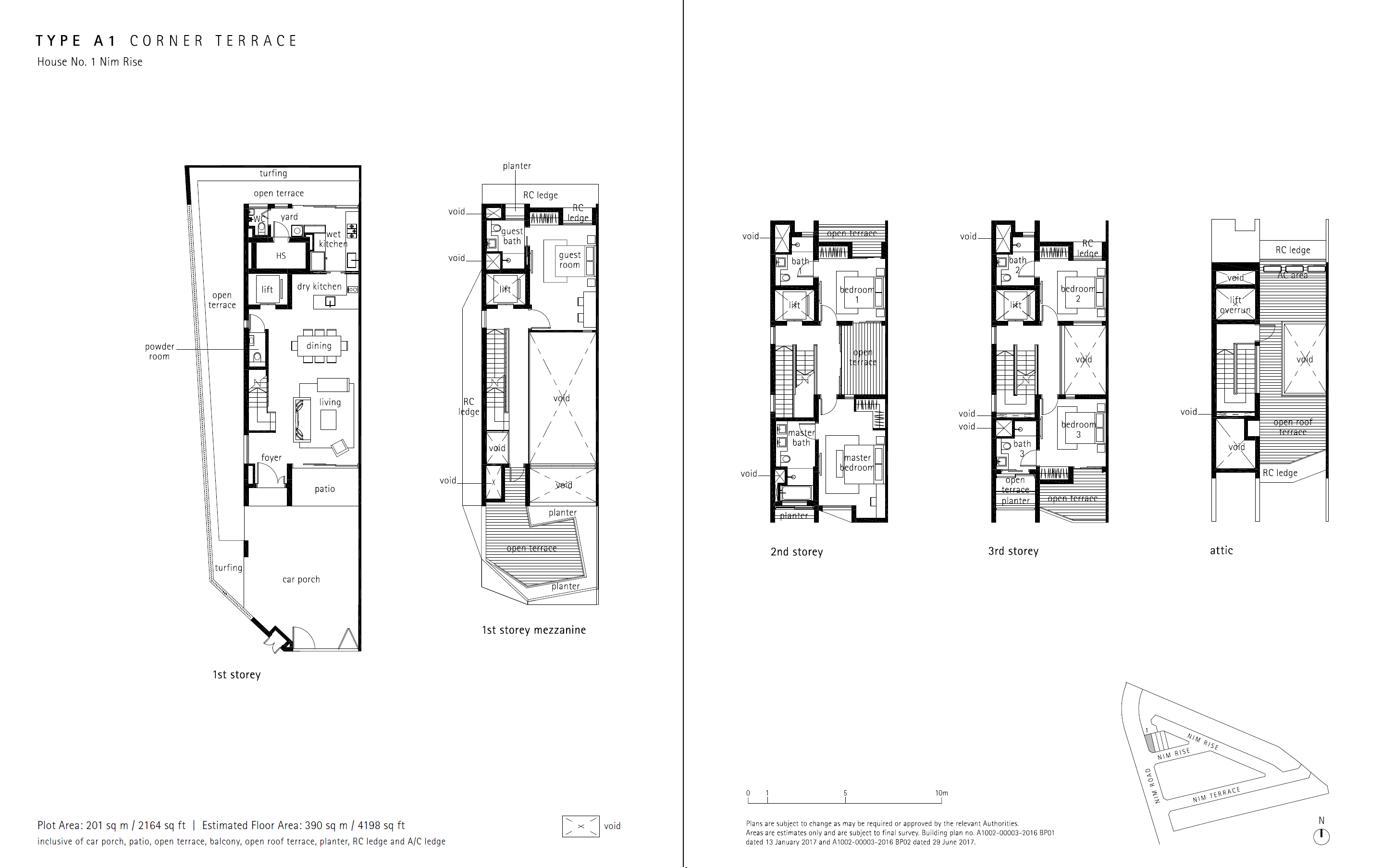 Nim Collection 1 Bedroom Floor Plan 1